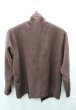 画像2: WORN OUT AGE ニット.ウールガウン【現在買取対象外】 /ブラウン/M O-21-02-01-066-WO-to-YM-ZT077 (2)