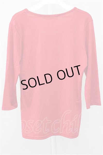 画像2: Roshell カットソー.Uネック5S /レッド/M T-21-03-23-002-Ro-to-YM-ZT031 (2)