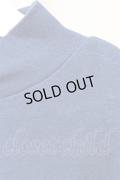 画像4: BROWNY カットソー.フライスハイネック 【現在買取対象外】/ネイビー/M T-21-03-29-005-BR-to-ET-ZT129 (4)