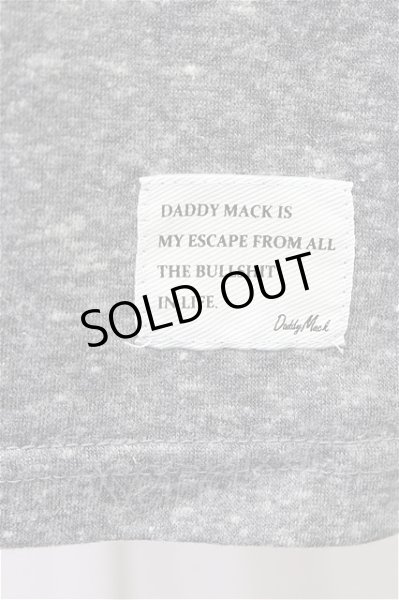 画像4: DADDY MACK Tシャツ.ベーシックＶネック /グレー/2 T-21-03-29-006-DA-ts-ET-ZT129 (4)