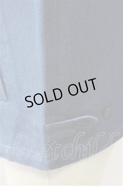 画像5: NO ID. ジャケット.2トーンデニムスウィングトップ /ブルー/1 T-21-04-06-005-NO-ja-KN-ZT228 (5)