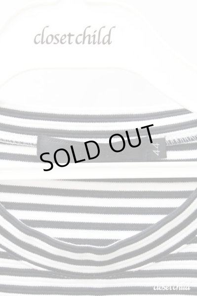 画像2: FUGA Tシャツ.MOSQUITO ボーダーロング /ブラック/44 O-21-04-27-004-FU-ts-YM-ZT160 (2)