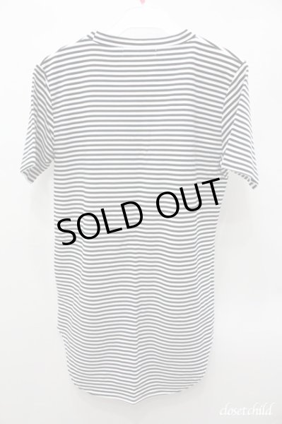 画像3: FUGA Tシャツ.MOSQUITO ボーダーロング /ブラック/44 O-21-04-27-004-FU-ts-YM-ZT160 (3)