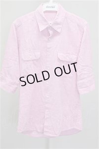 【セール】COTTON GRAPHIC シャツ.コットン【現在買取対象外】 /ピンク/1 T-21-04-29-008-CO-sh-KN-ZT094