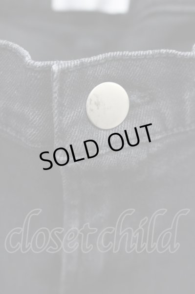 画像6: FR(13)NDS（ROYAL FLASH） パンツ.ダメージクロップドDENIM /ブラック/M T-21-06-03-018-FR-pa-KN-ZT088 (6)