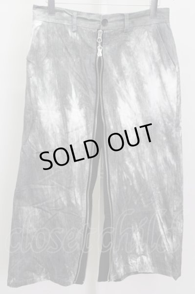 画像7: NO ID.BLACK パンツ.スカートバギートラウザーズ /ブラック/2 T-21-06-03-1023-NO-pa-KN-ZT307 (7)