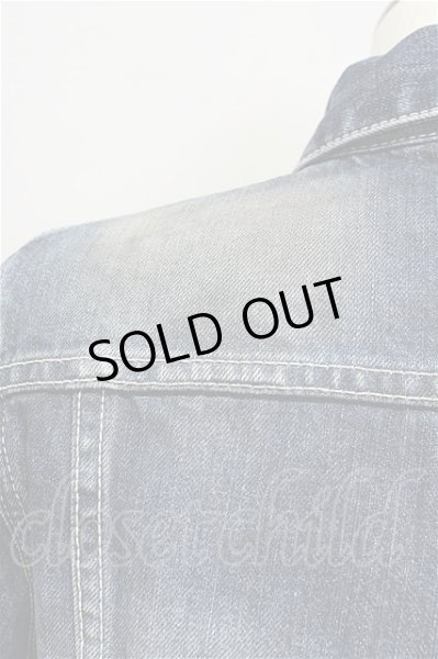 画像3: MURDER LICENSE ジャケット.ダークブラックブラスト トラッカー /インディゴ/46 T-21-06-04-002-MU-ou-KN-ZT110 (3)