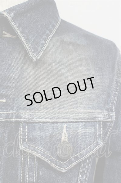 画像5: MURDER LICENSE ジャケット.ダークブラックブラスト トラッカー /インディゴ/46 T-21-06-04-002-MU-ou-KN-ZT110 (5)