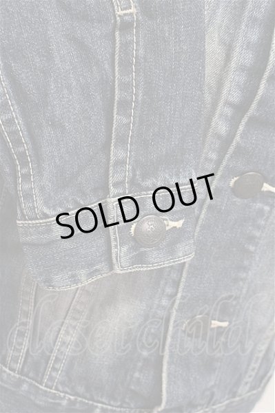 画像7: MURDER LICENSE ジャケット.ダークブラックブラスト トラッカー /インディゴ/46 T-21-06-04-002-MU-ou-KN-ZT110 (7)