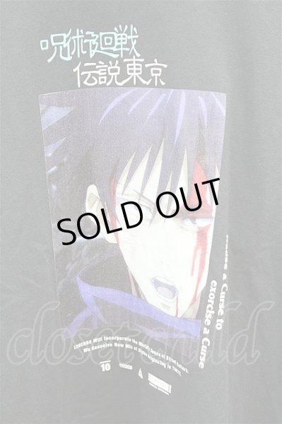 画像4: LEGENDA カットソー.呪術廻戦×LEGENDA 伏黒恵 Longsleeve /ブラック/F T-21-06-07-011-LE-ts-KN-ZT300 (4)