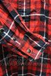 画像5: DEAN&McQUEEN シャツ.チェック /レッド/2 T-21-06-07-014-DE-sh-KN-ZT059 (5)