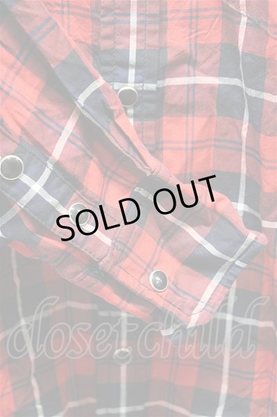 画像5: DEAN&McQUEEN シャツ.チェック /レッド/2 T-21-06-07-014-DE-sh-KN-ZT059 (5)