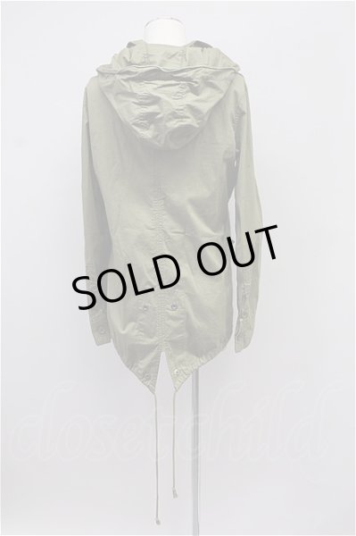 画像2: GLAD NEWS コート.シワ加工ミリタリーモッズ /カーキ/3 T-21-06-10-002-GL-ou-KN-ZT-M131 (2)