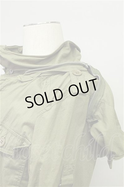 画像8: GLAD NEWS コート.シワ加工ミリタリーモッズ /カーキ/3 T-21-06-10-002-GL-ou-KN-ZT-M131 (8)