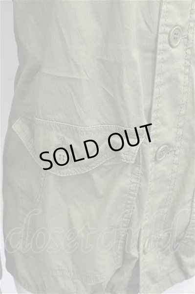 画像10: GLAD NEWS コート.シワ加工ミリタリーモッズ /カーキ/3 T-21-06-10-002-GL-ou-KN-ZT-M131 (10)