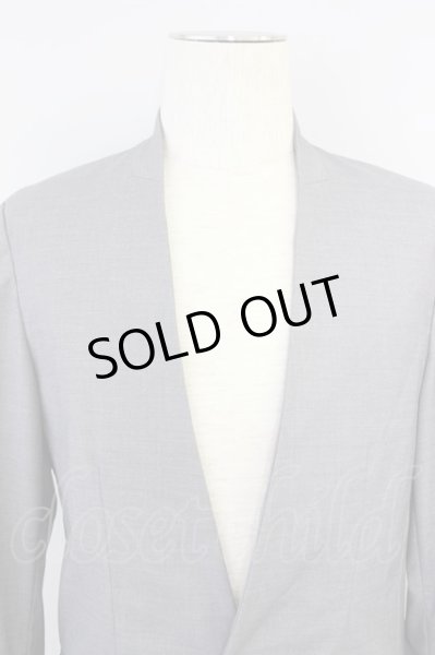 画像4: FUGA ジャケット.Revive ストレッチTRノーカラ―テーラード /グレー/44 T-21-06-11-002-FU-ja-KN-ZT181 (4)