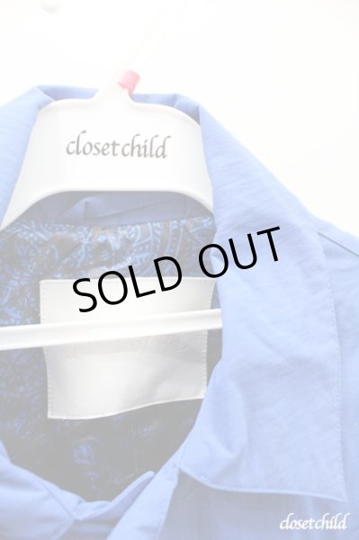 画像2: DOWBL コート.ステンカラー【現在買取対象外】 /ブルー/44 O-21-06-16-003-DO-ou-YM-ZT-M127 (2)