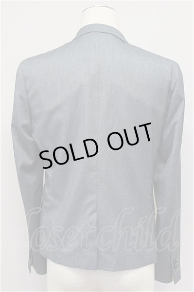 画像2: VANQUISH ジャケット.ピークドラペル ショートテーラード /グレー×ゴールド/S T-21-06-21-001-VA-ja-KN-ZT181 (2)