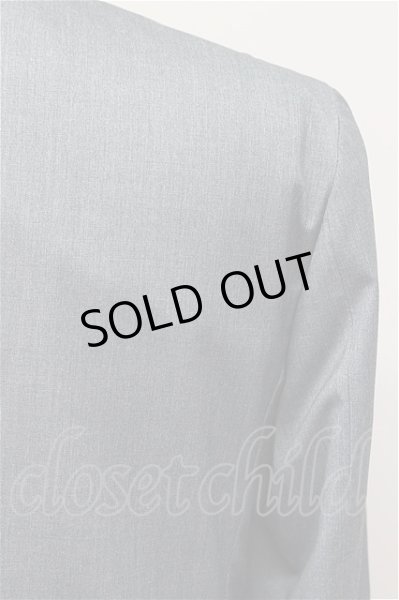 画像3: VANQUISH ジャケット.ピークドラペル ショートテーラード /グレー×ゴールド/S T-21-06-21-001-VA-ja-KN-ZT181 (3)