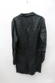 画像3: 【セール】FUGA コート.Mulberry リネンチェスター /ブラック/44 O-21-06-23-067-FU-ou-YM-ZT-M127 (3)