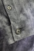 画像5: 【SALE】TORNADO MART Tシャツ.ハーフデニムプリントハイテンション半袖 /ネイビー/M T-21-06-24-011-TO-sh-YM-ZT042 (5)