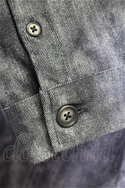 画像5: 【SALE】TORNADO MART Tシャツ.ハーフデニムプリントハイテンション半袖 /ネイビー/M T-21-06-24-011-TO-sh-YM-ZT042