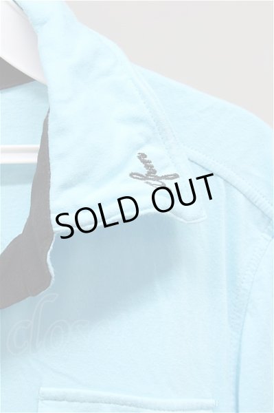 画像4: Xfrm シャツ.ワイヤーポロ /ブルー/2 T-21-07-05-002-Xf-sh-NA-ZT244 (4)