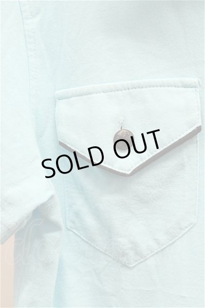 画像5: Xfrm シャツ.ワイヤーポロ /ブルー/2 T-21-07-05-002-Xf-sh-NA-ZT244 (5)