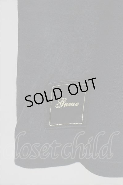 画像3: game Tシャツ. /ブラック/46 T-21-07-05-011-ga-to-YM-ZT243 (3)