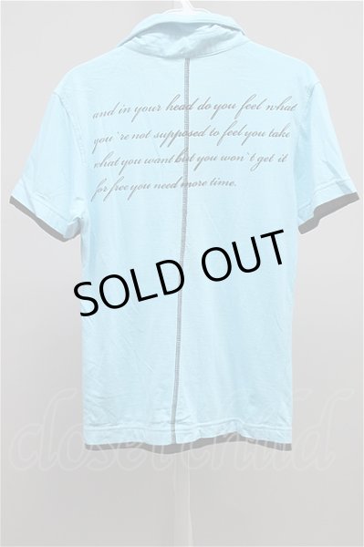 画像2: Xfrm シャツ.ワイヤーポロ /ブルー/2 T-21-07-05-002-Xf-sh-NA-ZT244 (2)