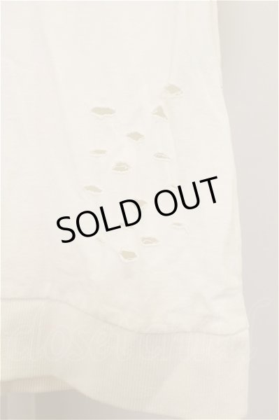 画像4: GLAD NEWS カットソー.スカルPTフロッキー /ホワイト/R T-21-07-06-1005-GL-to-ET-ZT243 (4)