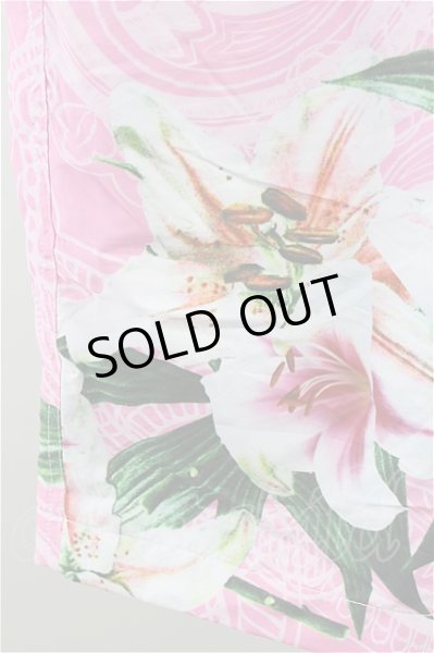 画像4: DOWBL パンツ.ペイズリーフラワープリントショーツ【現在買取対象外】 /ピンク/表記なし T-21-07-07-016-DO-pa-NA-ZT127 (4)