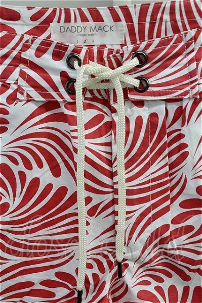 画像5: DADDY MACK パンツ.総柄プリントツイルショーツ /レッド/2 T-21-07-07-017-DA-pa-NA-ZT127 (5)