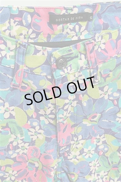 画像4: GOSTAR DE FUGA パンツ.Jubilee リバティコラボ花柄ショーツ /パープル/42 T-21-07-07-018-GO-pa-ET-ZT127 (4)