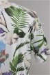 画像3: 【新品アウトレット】セレクトウェア リゾート総柄Vネック /ホワイト/M T-21-07-08-003l-1-ts-SI-m-YM-ZT127 (3)