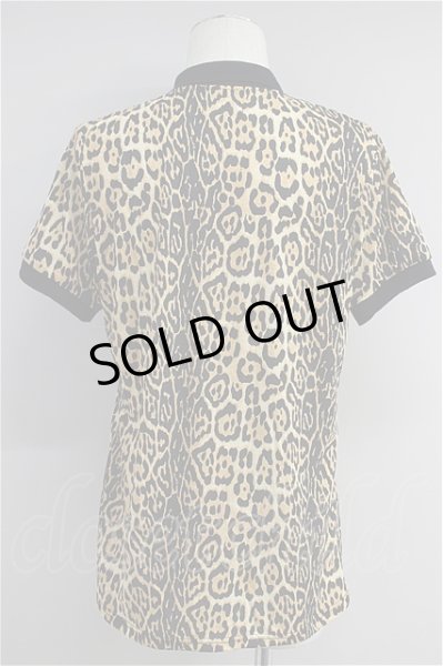 画像2: 【新品アウトレット】セレクトウェア ポロシャツreopard /ブラウン/- T-21-07-08-009l-1-ts-SI-m-YM-ZT127 (2)