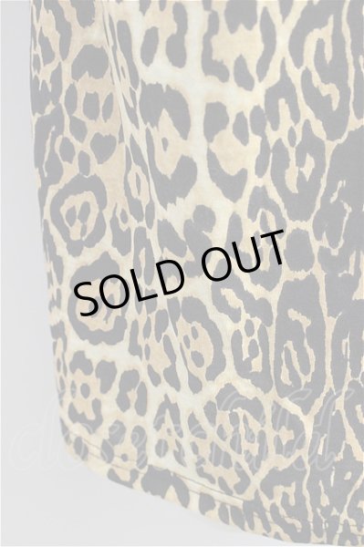 画像4: 【新品アウトレット】セレクトウェア ポロシャツreopard /ブラウン/- T-21-07-08-009l-1-ts-SI-m-YM-ZT127 (4)