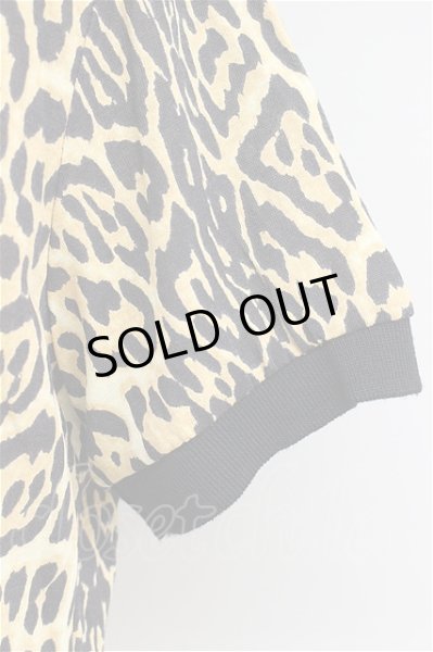 画像6: 【新品アウトレット】セレクトウェア ポロシャツreopard /ブラウン/- T-21-07-08-009l-1-ts-SI-m-YM-ZT127 (6)