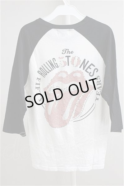 画像2: JACKROSE カットソー.50周年ラグラン6分 /ホワイトｘブラック/3 T-21-07-09-007-JA-to-NA-ZT102 (2)