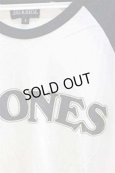 画像5: JACKROSE カットソー.50周年ラグラン6分 /ホワイトｘブラック/3 T-21-07-09-007-JA-to-NA-ZT102 (5)
