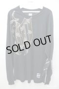 【SALE】RIP DESIGN WORXX カットソー.ブラサードロングスリーブ /ブラック/L O-21-07-10-003-Wr-to-YM-ZT209