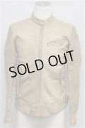 【SALE】VANQUISH ジャケット.ラムレザーシングル /ベージュ/S T-21-07-13-008-VA-ja-KN-ZT-M105