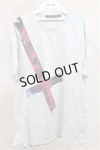 【SALE】NO ID.BLACK Tシャツ.クラウドクロスプリントT /グレー/ONE T-21-07-15-013-NO-ts-KN-ZT300