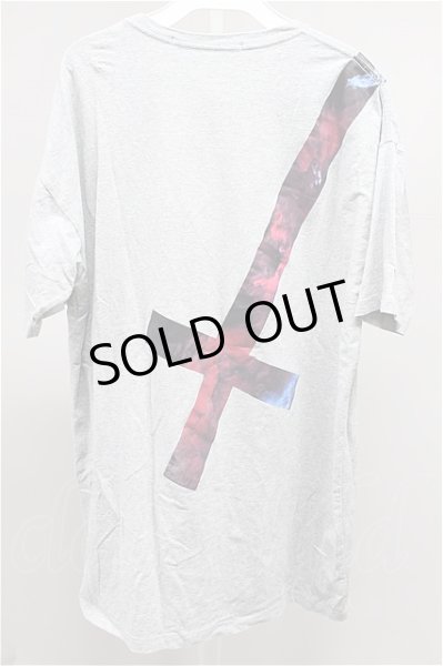 画像2: NO ID.BLACK Tシャツ.クラウドクロスプリントT /グレー/ONE T-21-07-15-013-NO-ts-KN-ZT300 (2)