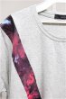 画像4: NO ID.BLACK Tシャツ.クラウドクロスプリントT /グレー/ONE T-21-07-15-013-NO-ts-KN-ZT300 (4)
