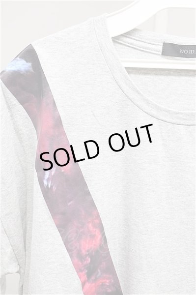 画像4: NO ID.BLACK Tシャツ.クラウドクロスプリントT /グレー/ONE T-21-07-15-013-NO-ts-KN-ZT300 (4)