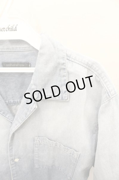 画像2: GOSTAR DE FUGA シャツ.開襟デニム /ライトブルー/46 O-21-07-26-020-GO-sh-YM-ZT215 (2)