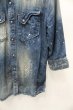 画像3: FUGA シャツ.HERHALEN　六分袖 /ブルー/44 O-21-07-26-002-FU-sh-YM-ZT108 (3)