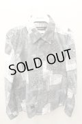 【SALE】OF THE NEIGE STYLE シャツ.バンダナパターン【現在買取対象外】 /ホワイトＸブラック/42 O-21-07-27-041-OF-sh-YM-ZT228