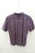 画像2: BLACK FLAME シャツ.レジメンタル半袖【現在買取対象外】 /ネイビー/2 O-21-07-27-046-BL-sh-YM-ZT194 (2)